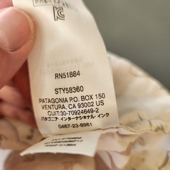 Patagonia Women's Limited Edition Pataloha Dress Size M Voyage Cream Hawaiian - Picture 13 of 15